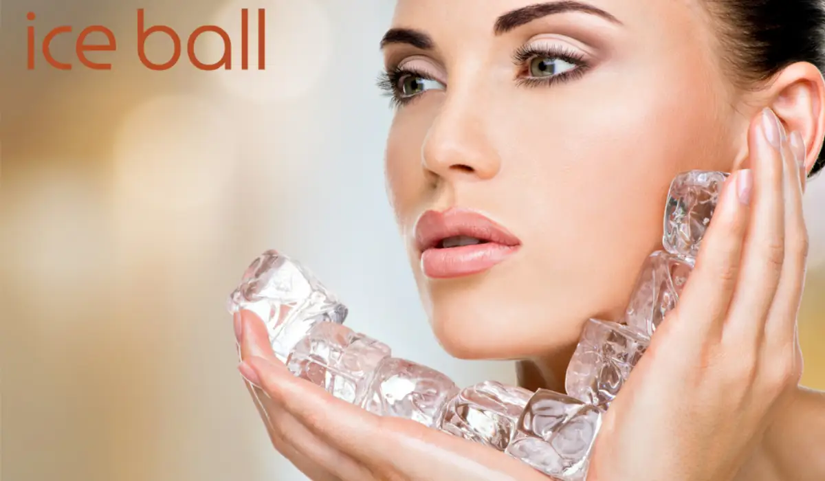 یخ برای رفع جوش صورت